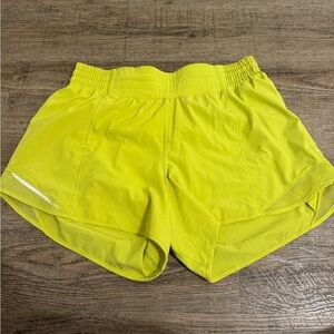 Lululemon hotty hot shorts high rise
